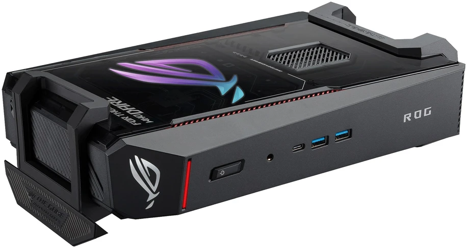 ASUS ROG NUC RNUC15JNK9X28AA2 Intel Core Ultra 9 275HX 32 GB DDR5-SDRAM 2 TB SSD NVIDIA GeForce RTX 5080 Windows 11 Home USFF Mini kompiuteris Juodas