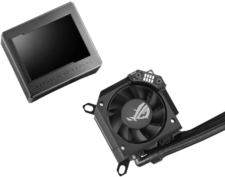 Asus ROG RYUJIN III 240 ARGB aušinimas