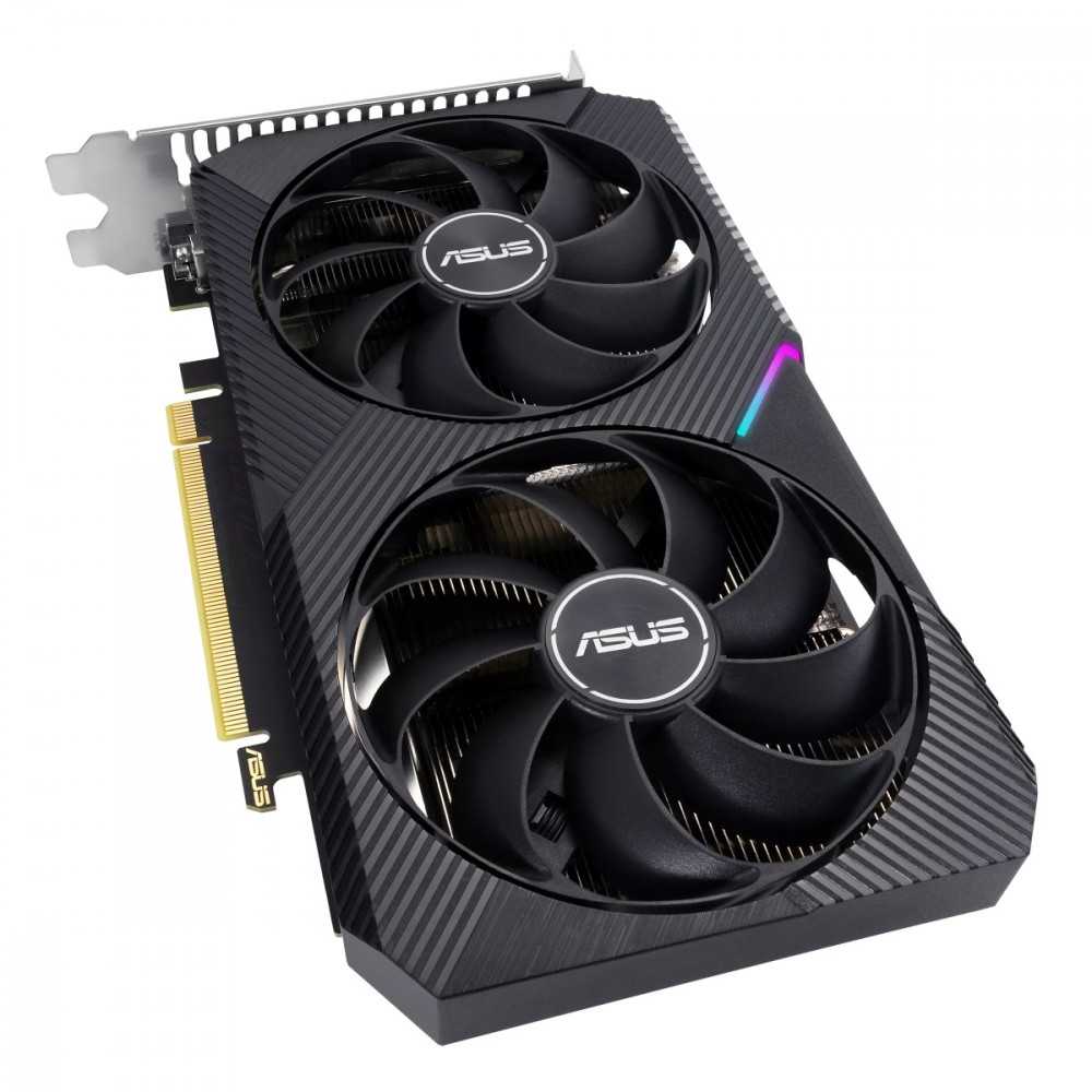 Asus Vaizdo plokštė geforce rtx 3050 dual oc v2 8gb gddr6 128bit dvi-d/hdmi/dp