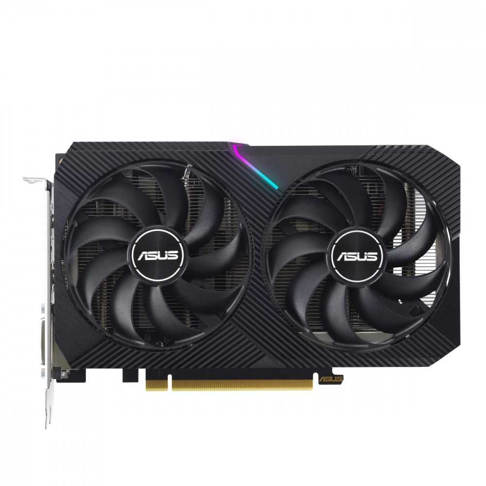 Asus Vaizdo plokštė geforce rtx 3050 dual oc v2 8gb gddr6 128bit dvi-d/hdmi/dp