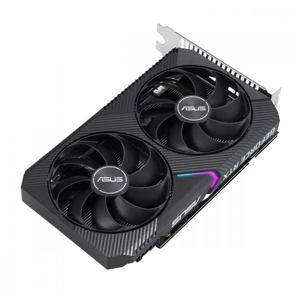 Asus Vaizdo plokštė geforce rtx 3050 dual oc v2 8gb gddr6 128bit dvi-d/hdmi/dp