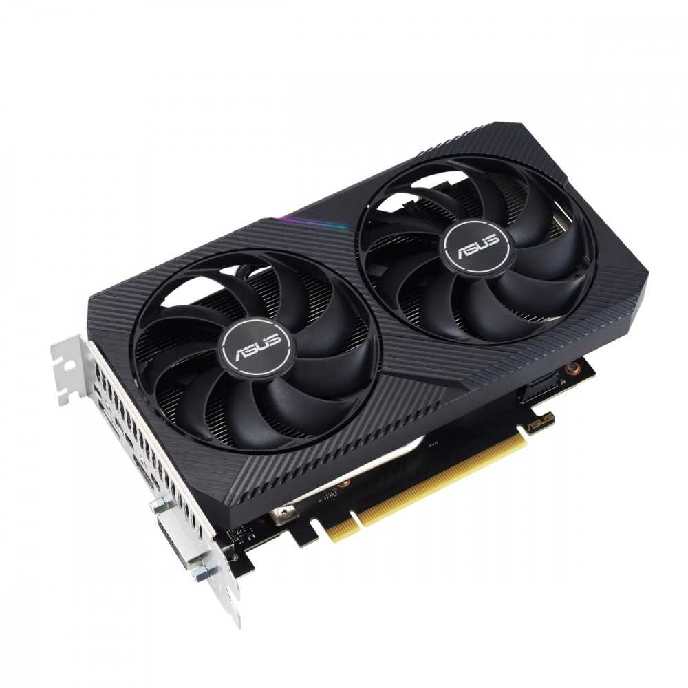 Asus Vaizdo plokštė geforce rtx 3050 dual oc v2 8gb gddr6 128bit dvi-d/hdmi/dp