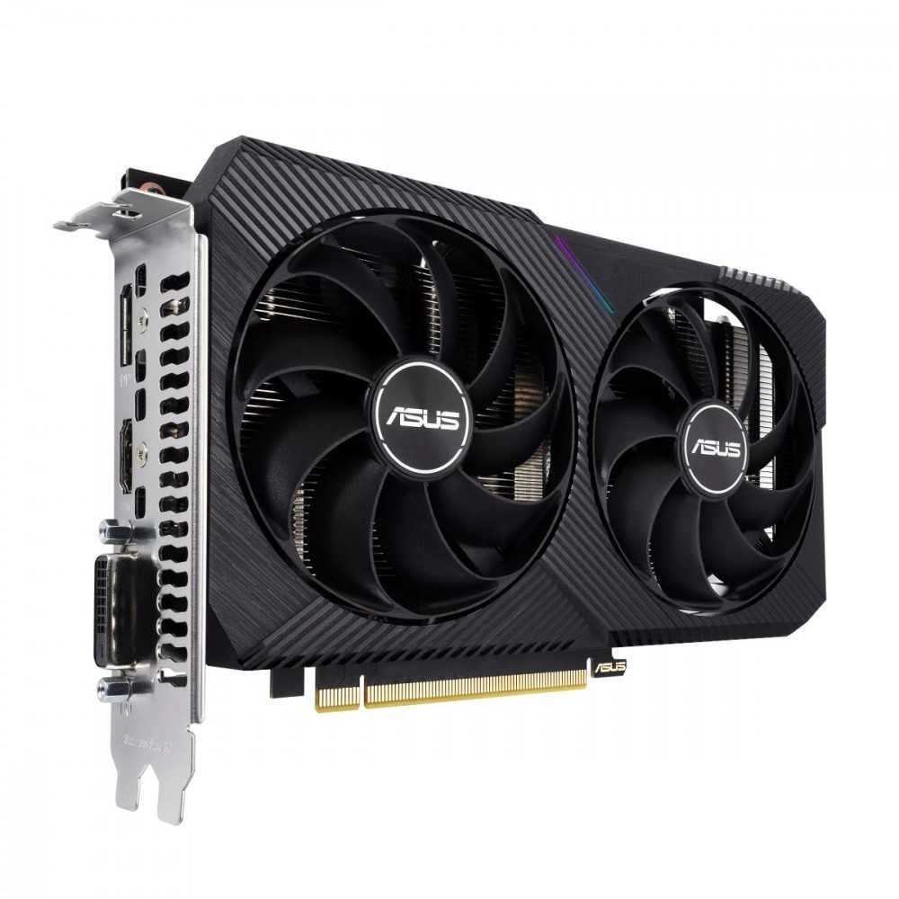 Asus Vaizdo plokštė geforce rtx 3050 dual oc v2 8gb gddr6 128bit dvi-d/hdmi/dp