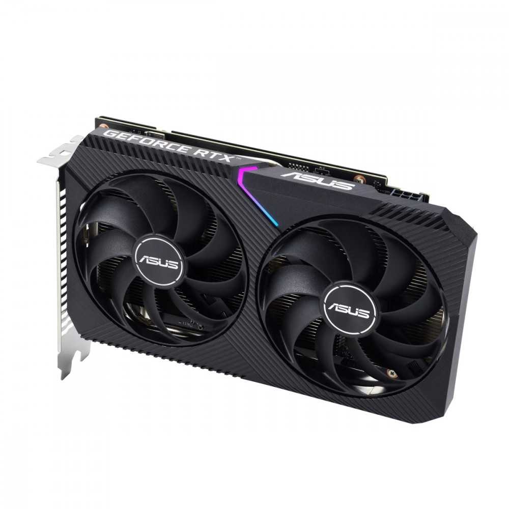 Asus Vaizdo plokštė geforce rtx 3050 dual oc v2 8gb gddr6 128bit dvi-d/hdmi/dp