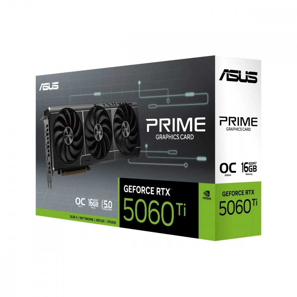 Vaizdo plokštė Karta graf. asus prime rtx 5060 ti 16gb oc