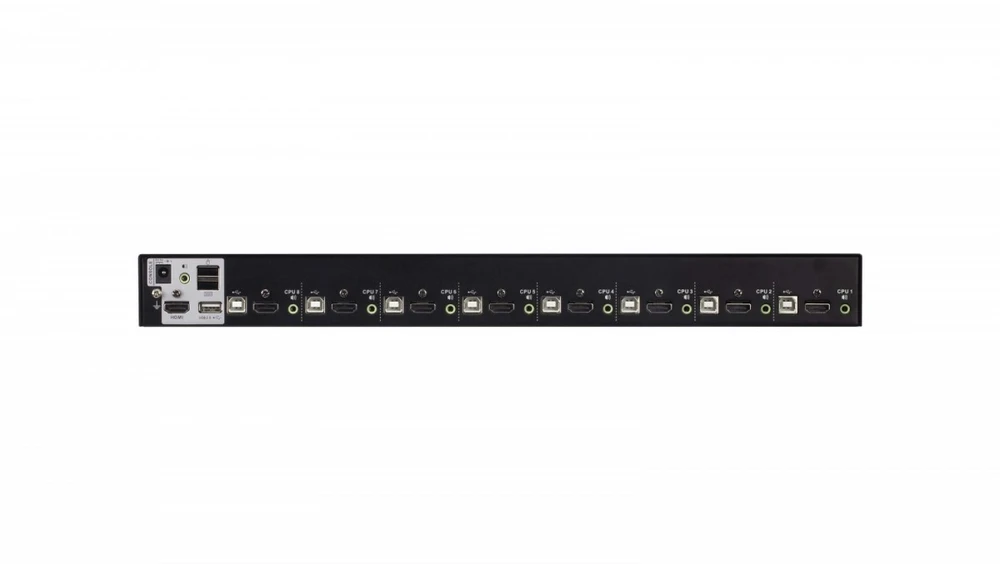 Przełącznik Aten KVM-Switch 8-portowy, 4K HDMI, USB 2.0, Audio CS1798A