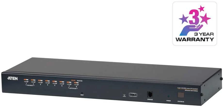 ATEN KH1508AI-AX-G ALTUSEN KVM 8 jungčių didelio tankio kat. 5e per tinklą