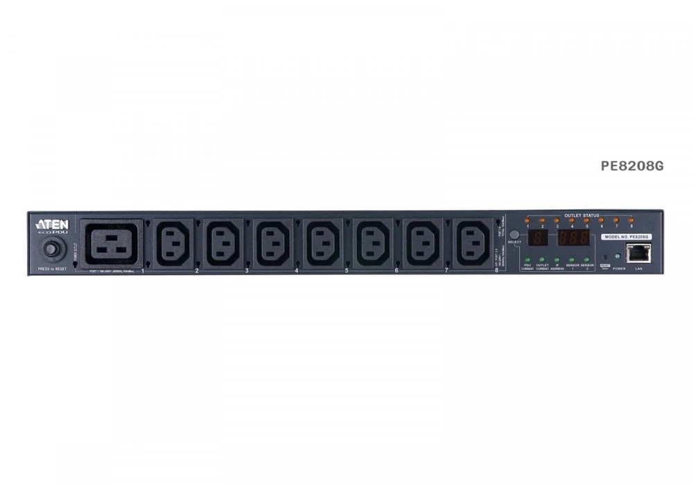 Aten PE8208G 16A 8-Outlet SW PDU | Aten