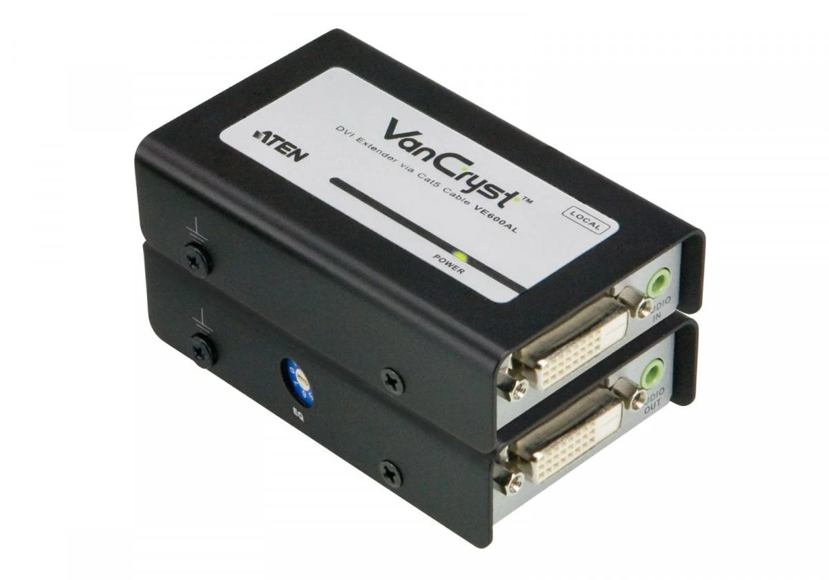 Aten DVI/Audio Extender (1920 x 1200@40m) VE600A-A7-G