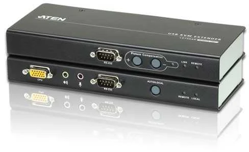 ATEN CE750A-AT-G CE750A USB VGA/Audio Cat 5 KVM plėstuvas 1280x1024 200m