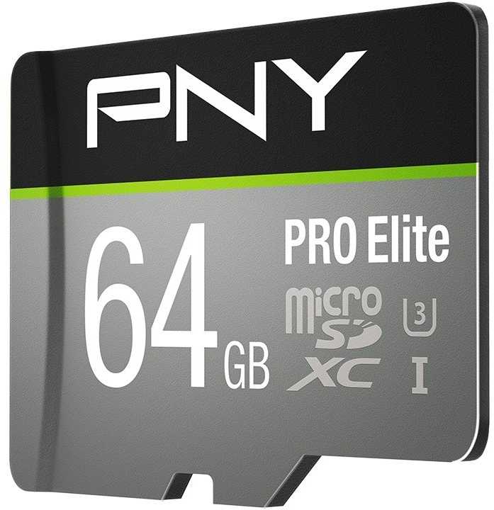 Pny Technologies PNY PRO ELITE Micro SDXC 64GB atminties kortelė