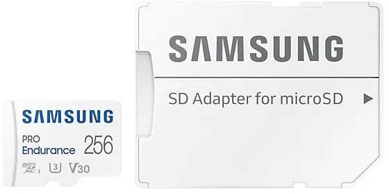 Samsung Karta pamięci microsd mb-mj256ka/eu pro endurance 256gb + adapter