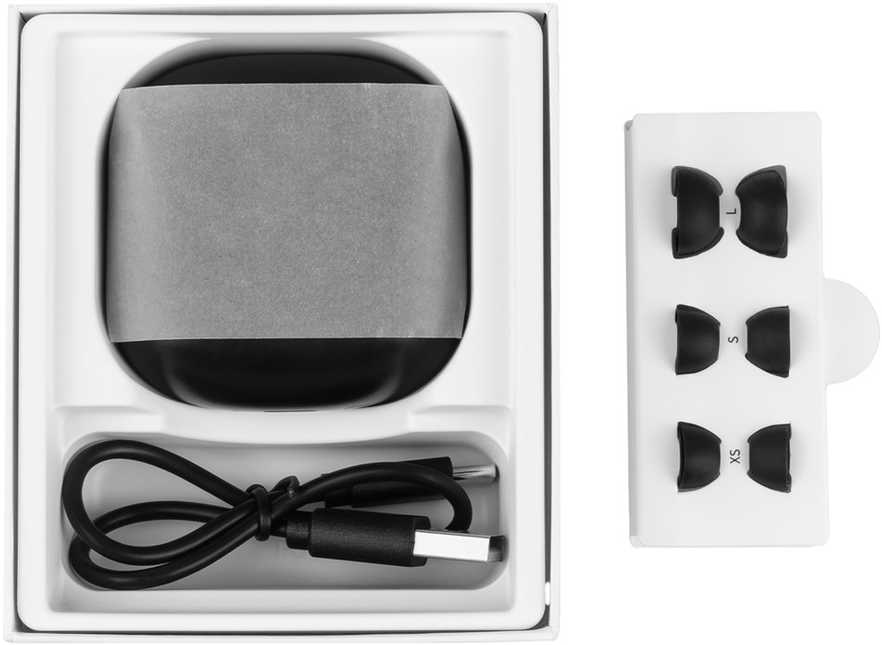 Audiocore belaidės ausinės, hybrid ANC, ENC, 6 microphones, įkrovimo dėklas, Tuya, AC591 PRO