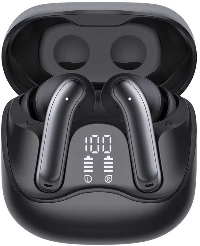 Audiocore belaidės ausinės, hybrid ANC, ENC, 6 microphones, įkrovimo dėklas, Tuya, AC591 PRO
