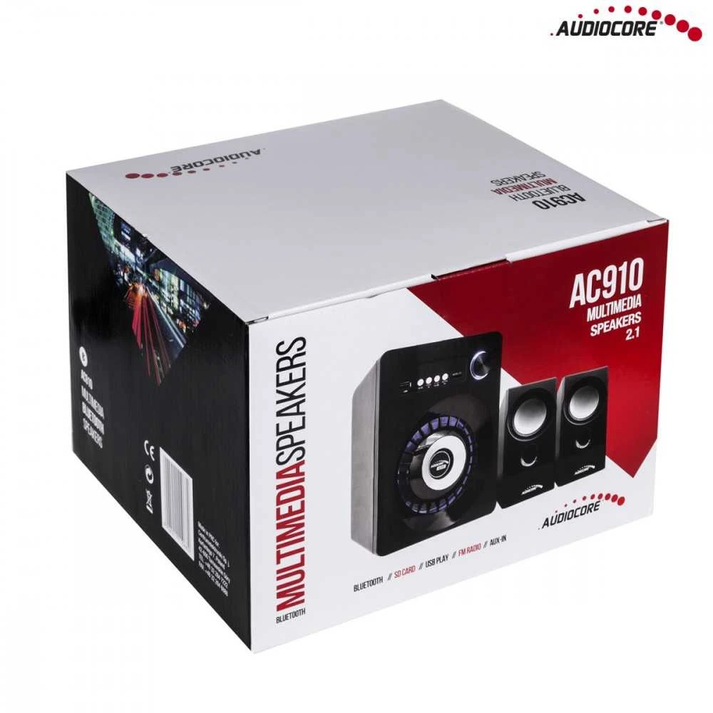 Audiocore 2.1 „Bluetooth“ garsiakalbių rinkinys AC910
