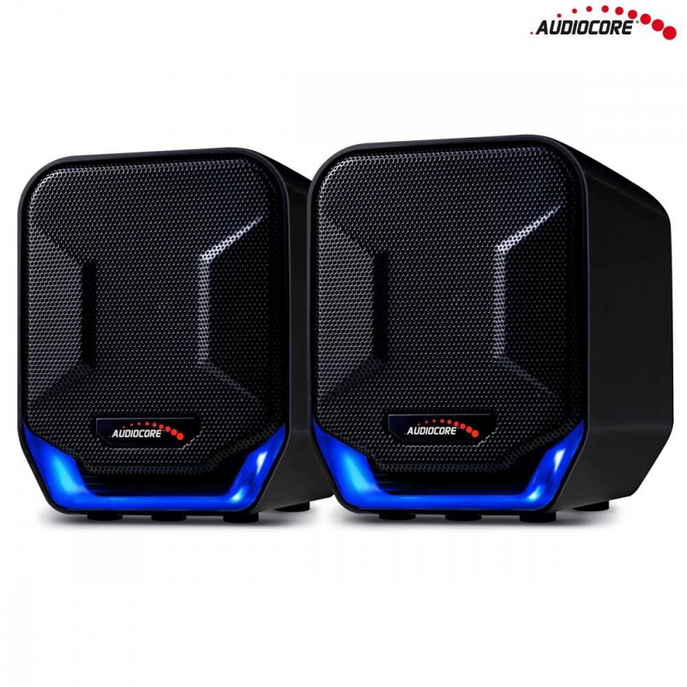 Kompiuterio kolonėlės Kompiuteriniai garsiakalbiai Audiocore AC865 B, juodi