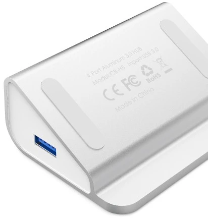 Aukey Cb-h5 hub usb aluminiowy hub usb-a | 4xusb 3.0 | 5gbps