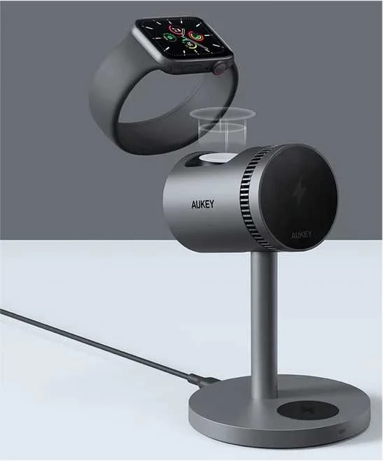 AUKEY LC-MC311A belaidės ausinės, pilkos