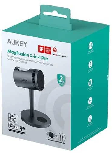 AUKEY LC-MC311A belaidės ausinės, pilkos