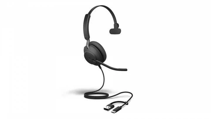 Ausinės JABRA EVOLVE2 40 SE USB C/A MS - MONO
