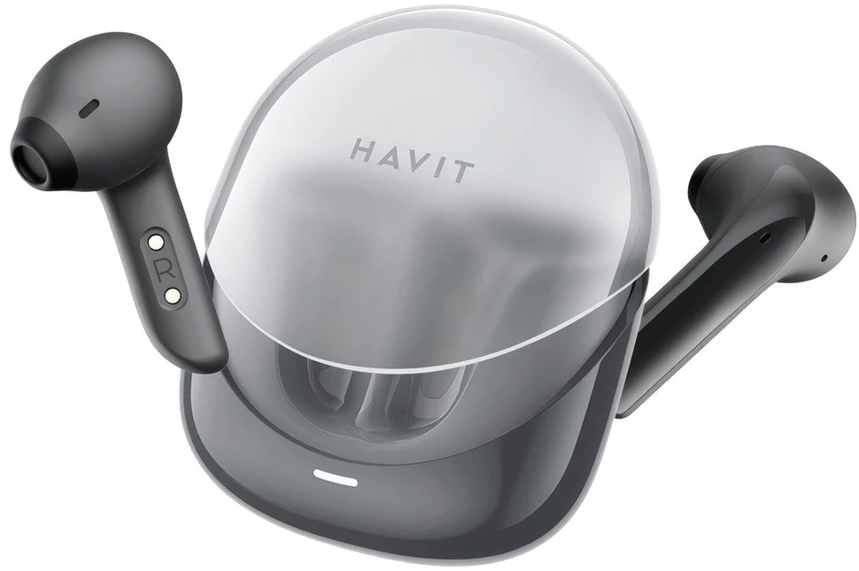 Havit TW974 ModernBuds Bluetooth Ausinės su lankeliu ant galvos Juodas