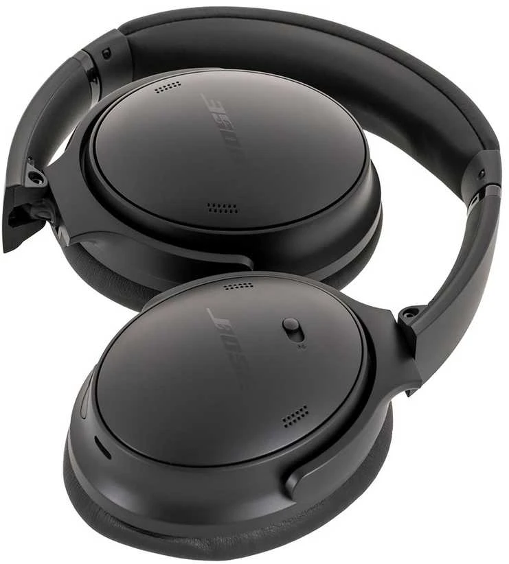 Belaidės ausinės Bose QuietComfort SC, Juodos spalvos