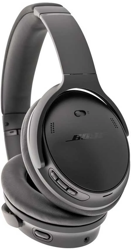 Belaidės ausinės Bose QuietComfort SC, Juodos spalvos