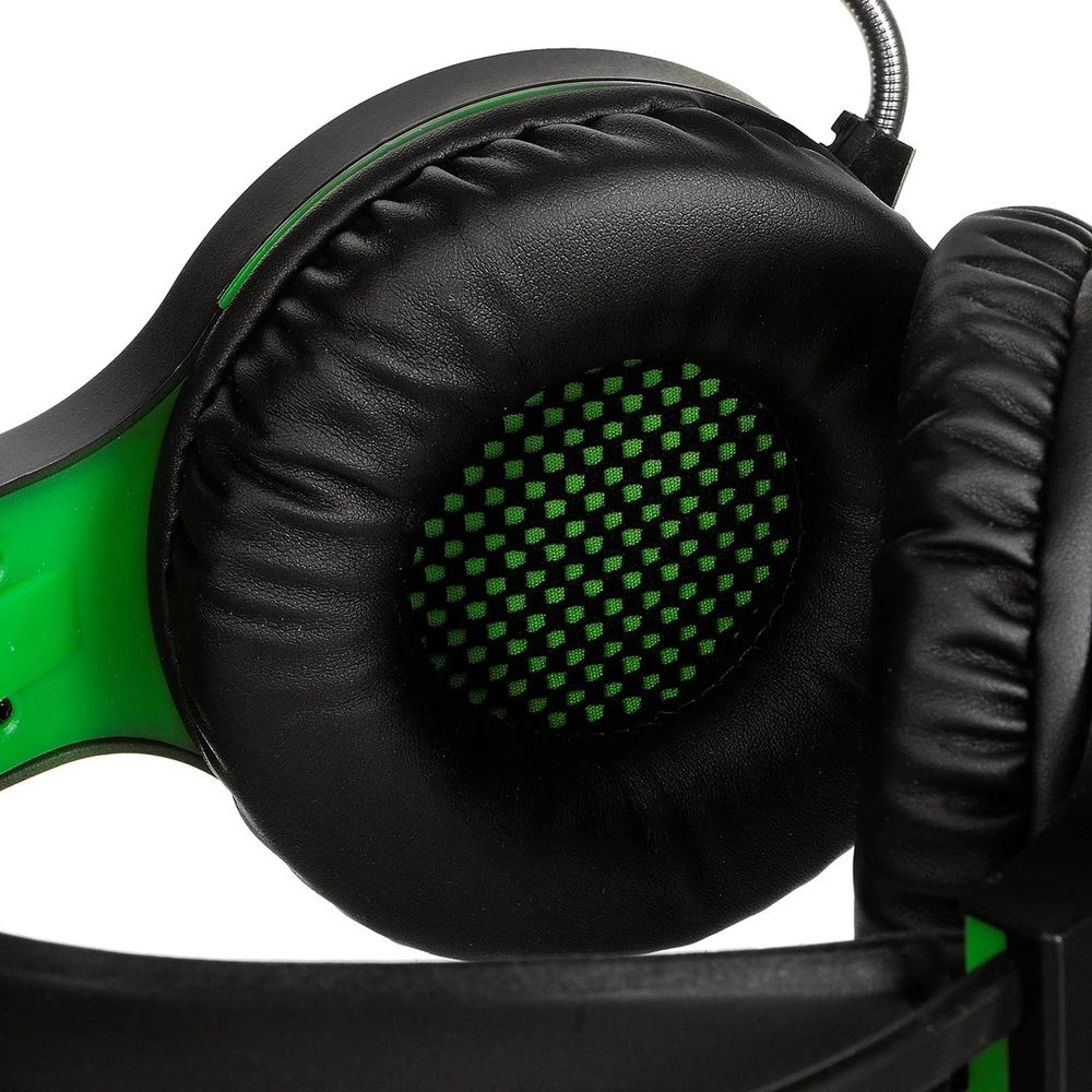 Esperanza EGH430 Ausinės su mikrofonu su lankeliu ant galvos Juodas, Žalias