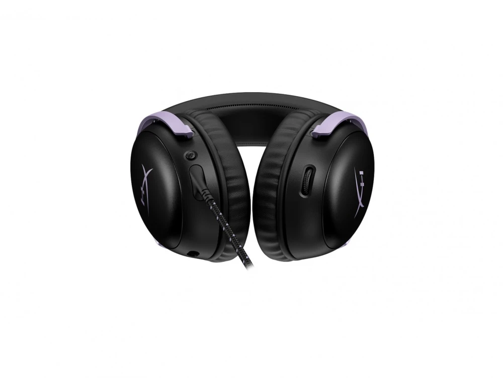 Ausinės HyperX Ausinių rinkinys gamingowy cloud iii juoda-šviesiai violetinė - df7f0aa