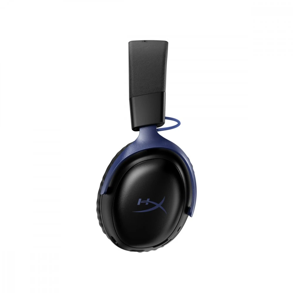 Ausinės HyperX Cloud III S - belaidis komplektas słuchawkowy do gier (juoda/mėlyna) (DF7E9AA)