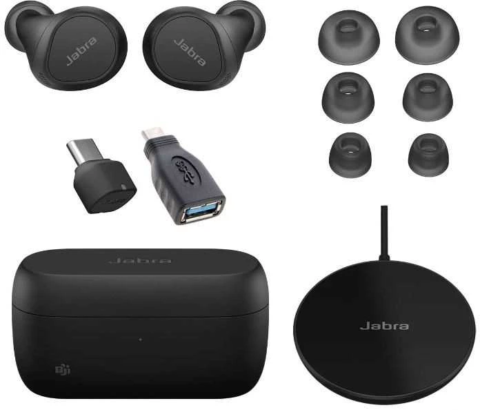 Ausinės „Jabra Evolve 2 Buds“ USB-C MS belaidis įkrovimo kilimėlis