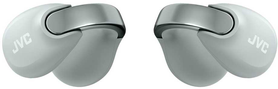 JVC HA-NP1THU - open-back TWS earcuff ausinės, pilkas
