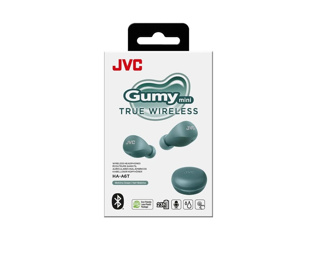 Belaidės Ausinės - JVC HAA-6TZU Žalios