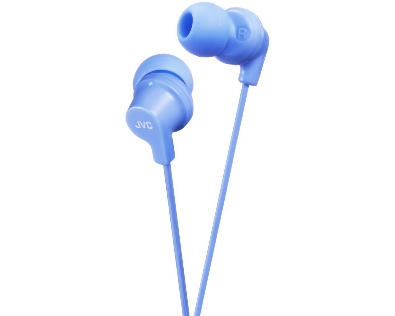 Į ausį įkišamos dinaminės Ausinės JVC HA-FX10LAE žydros