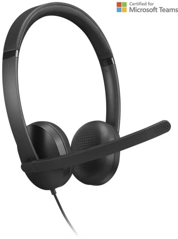 Lenovo VoIP 5000 ausinės su mikrofonu ir Teams žyma