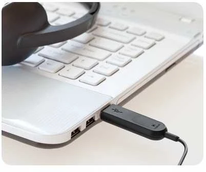 Ausinės logitech ausinės h340 usb