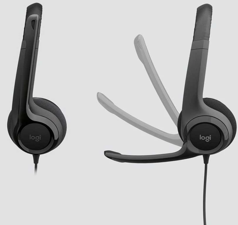 Ausinės logitech h390 981-000406 (spalva juoda)
