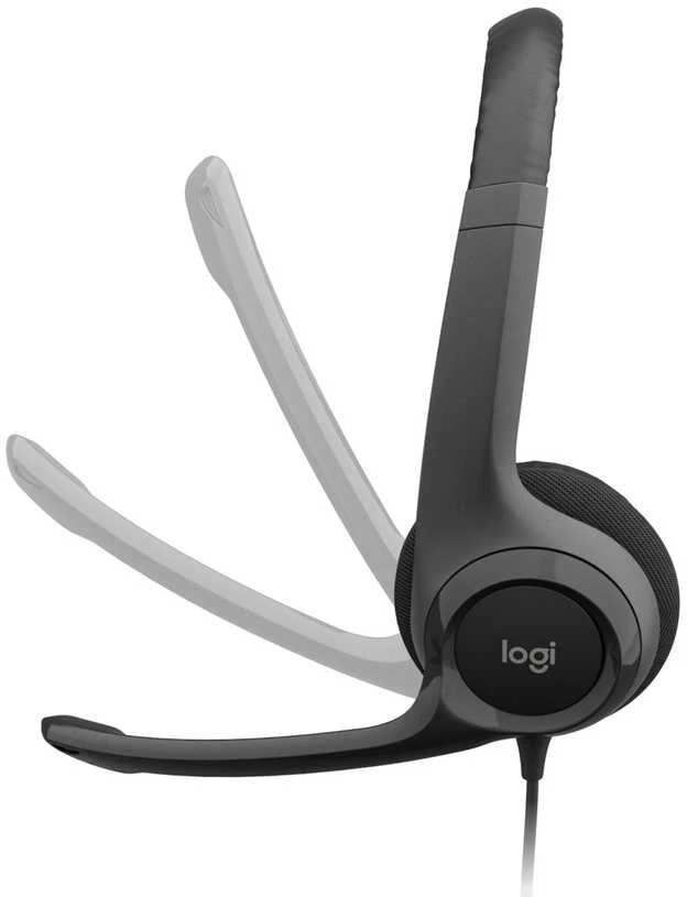 Ausinės logitech h390 981-000406 (spalva juoda)