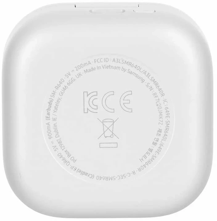 Ausinės Samsung Galaxy Buds 4 Pro SM-R640NZWAEUE, balta