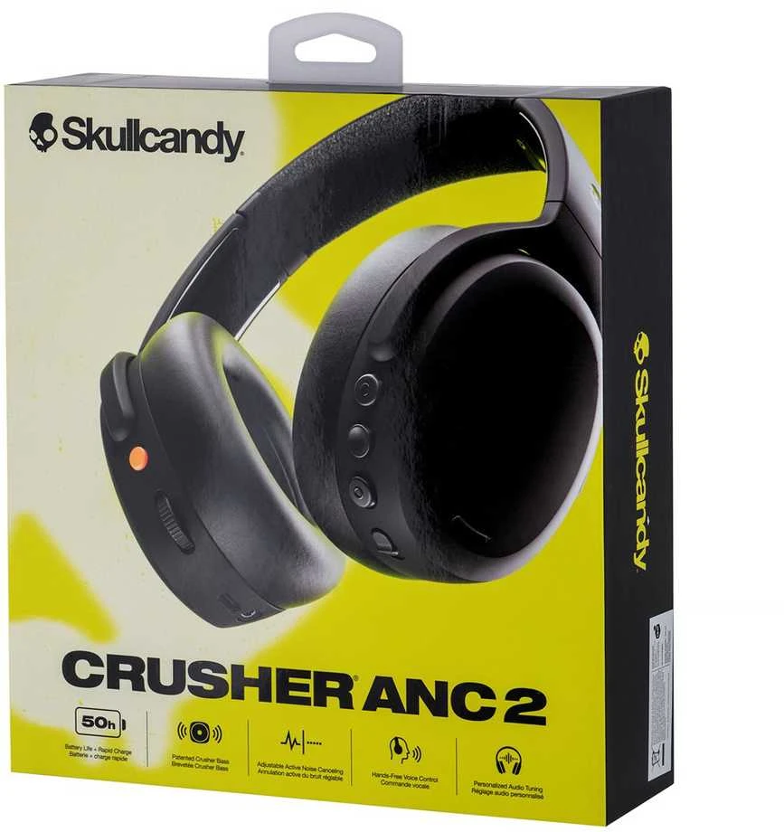 Ausinės belaidės su lankeliu ant galvos skullcandy crusher anc 2 belaidės true juodas
