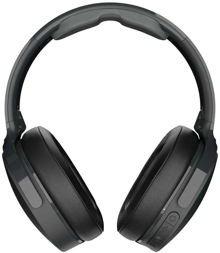 Ausinės belaidės su lankeliu ant galvos skullcandy hesh anc juoda