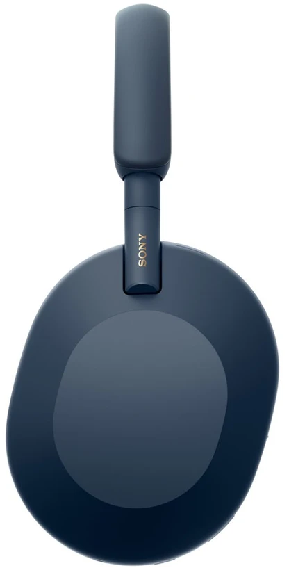 Belaidės ausinės Sony WH-1000XM5 su triukšmo slopinimo technologija, Mėlynos