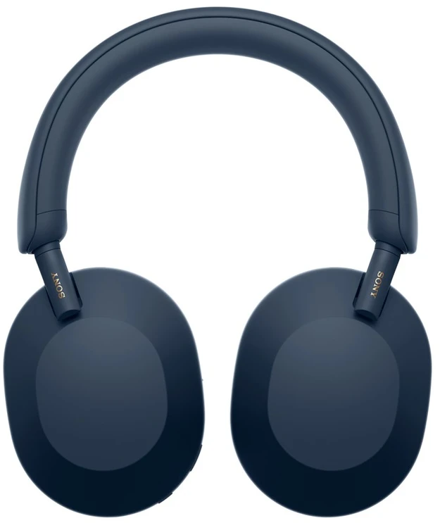 Belaidės ausinės Sony WH-1000XM5 su triukšmo slopinimo technologija, Mėlynos
