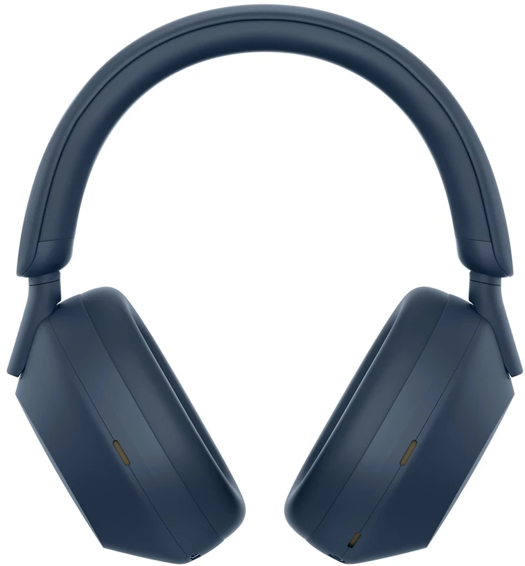 Belaidės ausinės Sony WH-1000XM5 su triukšmo slopinimo technologija, Mėlynos