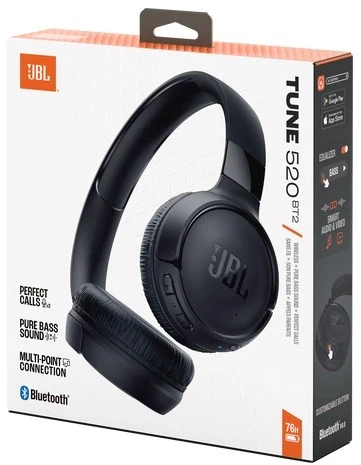 Ausinės JBL Tune 520BT 2 Belaidės Ant ausų uždedamos