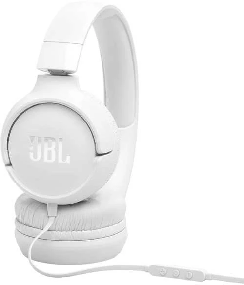 Ausinės JBL T520C USB-C, Baltos