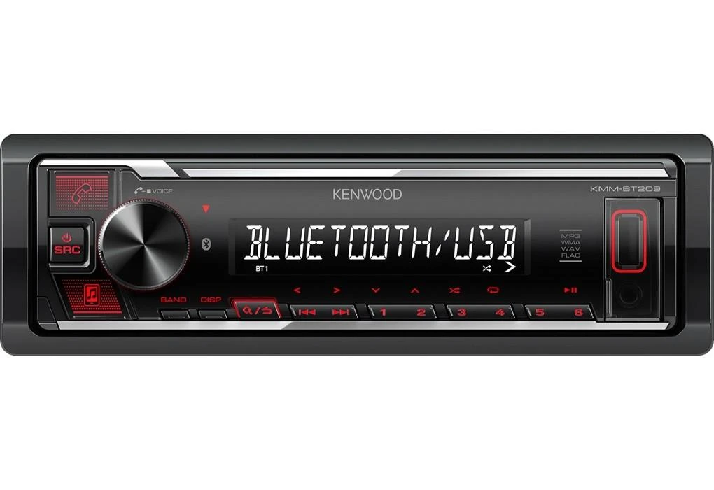 Kenwood, KMM-BT209 USB MP3/WMA automagnetola su AUX įėjimu