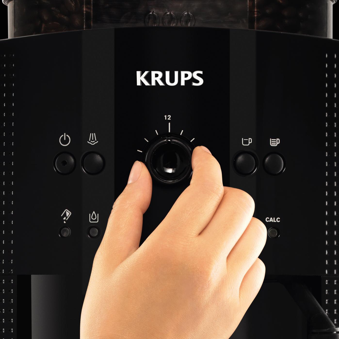 Kavos aparatas Krups EA810870 Slėgis 15 bar, Automatinis, 1450 W, Juodas