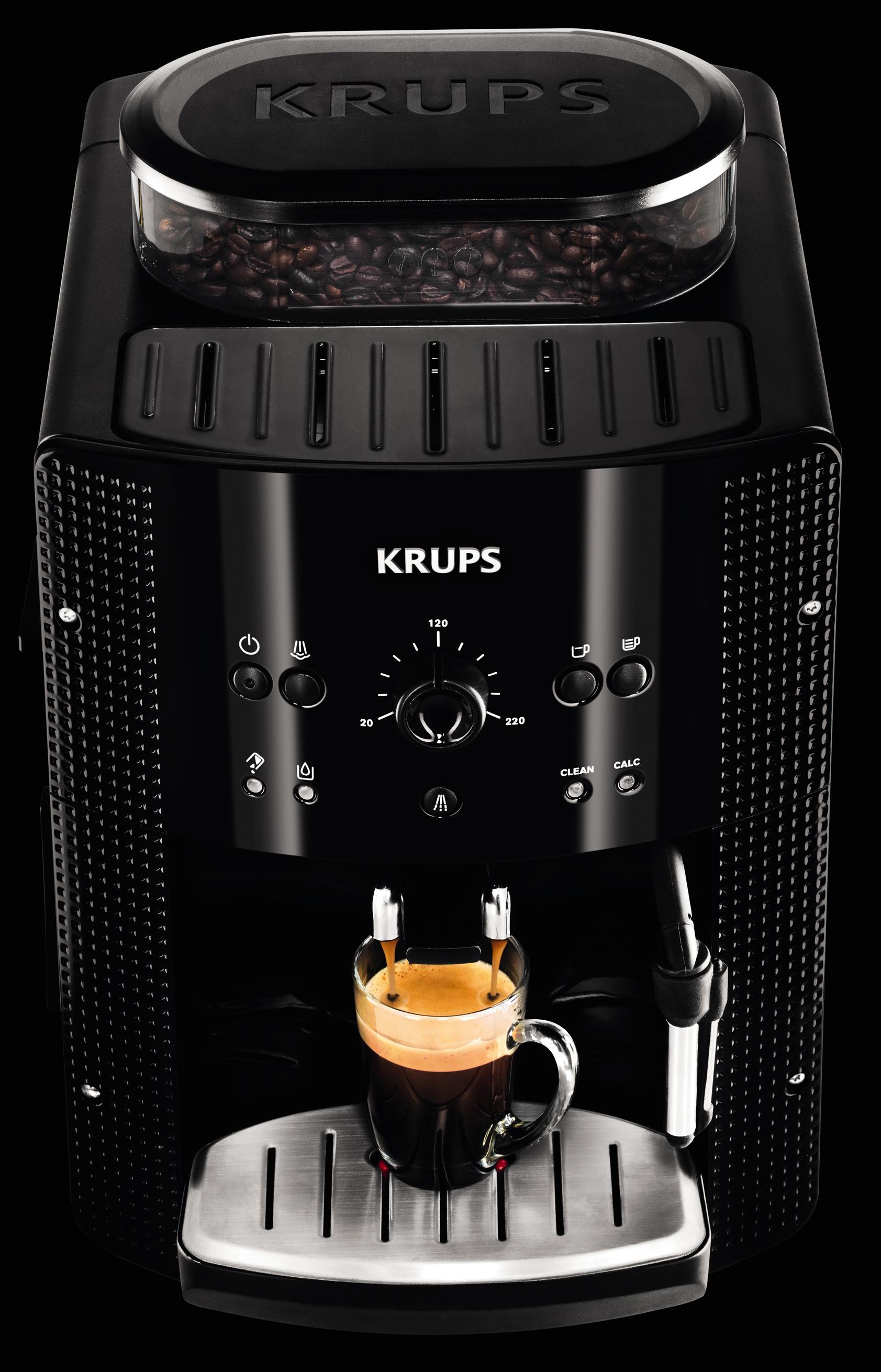 Kavos aparatas Krups EA810870 Slėgis 15 bar, Automatinis, 1450 W, Juodas