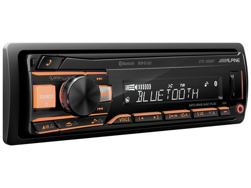 Automagnetola Portable stereo car Alpine UTE-200BT